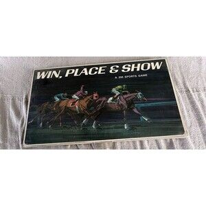 Win, Place and Show 1966 – 3M Sports Game  Almost complete READ